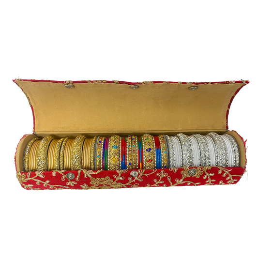 Bangles Jewelry Wedding Bridal Gift Box With Handwork #BB1