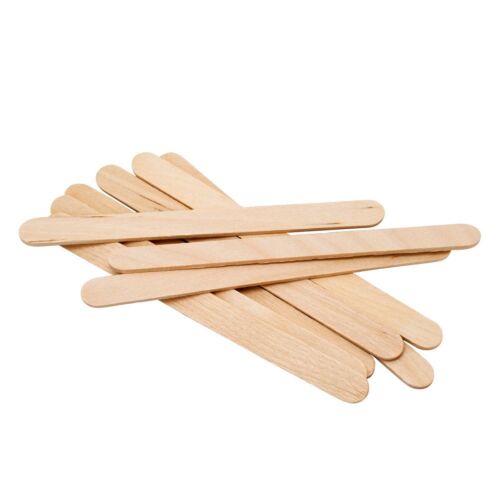 Small Waxing Wooden Applicators pack of 100 – Zenia Creations