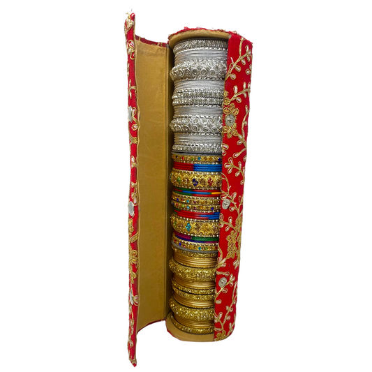 Bangles Jewelry Wedding Bridal Gift Box With Handwork #BB1