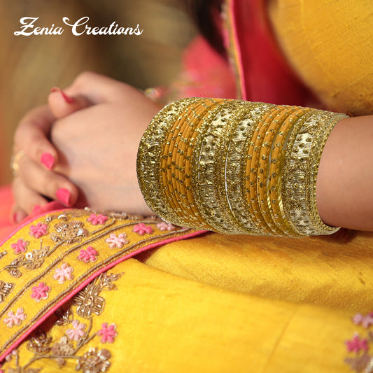 Indian Color Metal Bangle | Bracelet Set Churiyan #JUA1 JUNUN