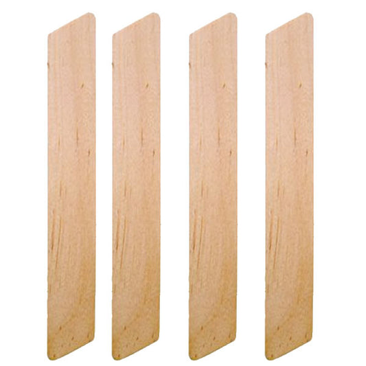 Angled Large Waxing Wooden Applicators pack of 100