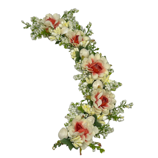 Hair Style Artificial Flower Decoration Or Updo HFD6