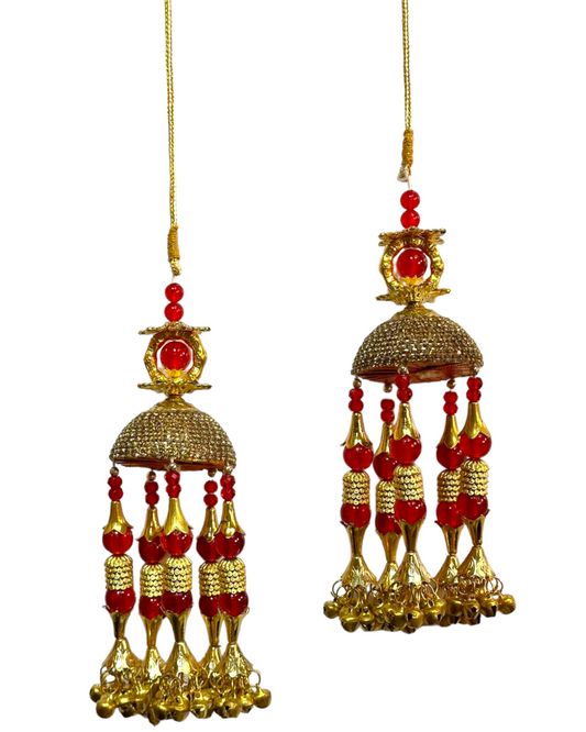 Red And Gold Bridal Dulhan Kaleera/ Kalira / Kalire Sikh Traditional Punjabi Indian Wedding #K1