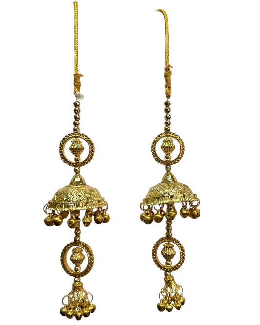 Gold Bridal Dulhan Kaleera/ Kalira / Kalire Sikh Traditional Punjabi Indian Wedding #K2