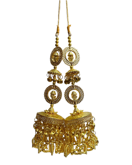 Gold Bridal Dulhan Kaleera/ Kalira / Kalire Sikh Traditional Punjabi Indian Wedding #K4