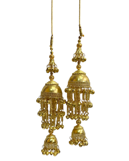 Gold Bridal Dulhan Kaleera/ Kalira / Kalire Sikh Traditional Punjabi Indian Wedding #K5