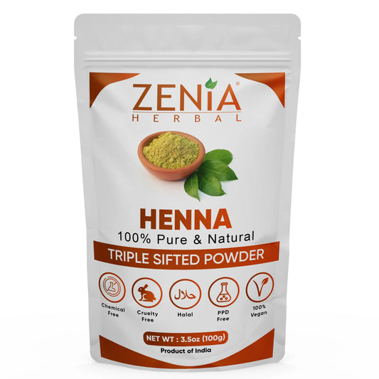 New Zenia Pure Henna Powder
