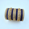 1176G- Color Metal Bangle with kada Set #1