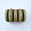 1176G- Color Metal Bangle with kada Set #2