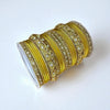 1176G- Color Metal Bangle with kada Set #2