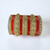 1176G- Color Metal Bangle with kada Set #2