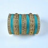 1176G- Color Metal Bangle with kada Set #2