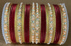 Indian Bangle Kangan churiya set with Rosegold kada #1250