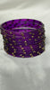 ANML - Jamuni Glass Bangle Set with Gold Ghungroo Latkan Kadas