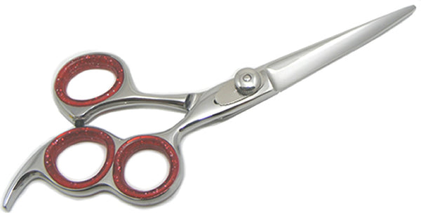 Professional Left Hand 3 Ring Hair Cutting Shears Scissor 6.5"  #1J365