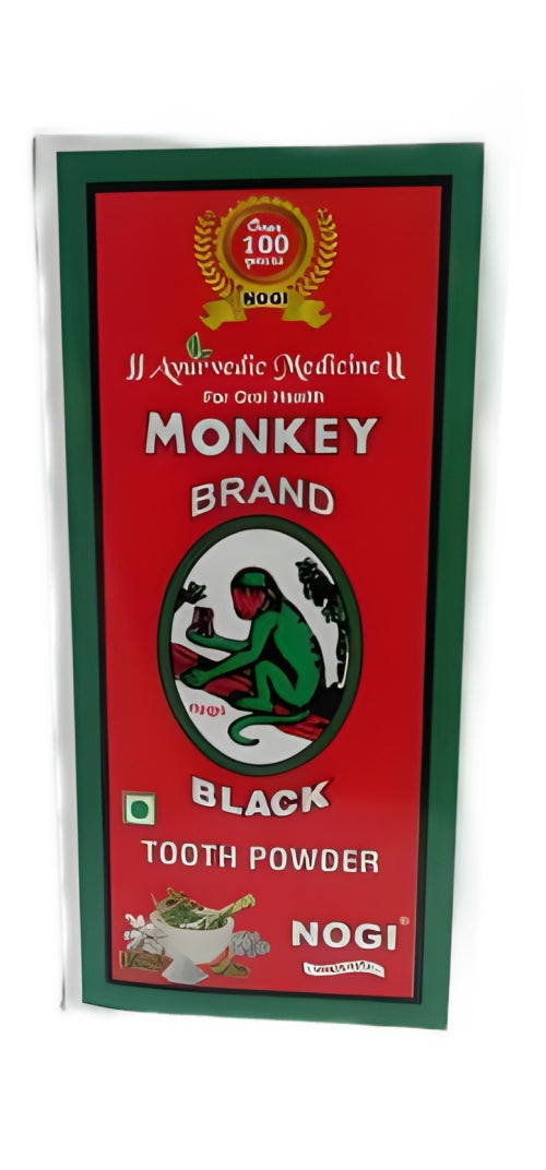 Gum Pain Relief & Teeth Whitening: Monkey Brand NATURAL Tooth Powder
