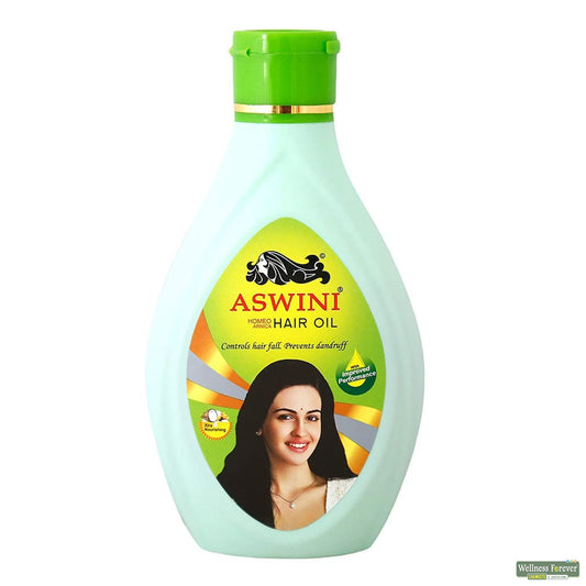 Aswini Homeo Arnica Hair Oil 180 ml | Ayurvedic Hair Oil for Hair Growth and Dandruff Control