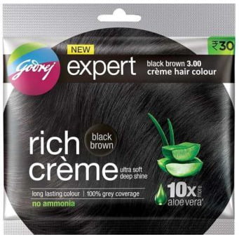Godrej Expert Rich Creme Hair Color Sechet- 20 gm + 20 ml