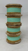 1186- Mint Velvet Bangle Set for Both Hands – Antique Gold Bridal
