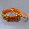 Sahiba - Indian Glass Bangles Churiyan Set With Hand Work