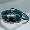 Sahiba - Indian Glass Bangles Churiyan Set With Hand Work