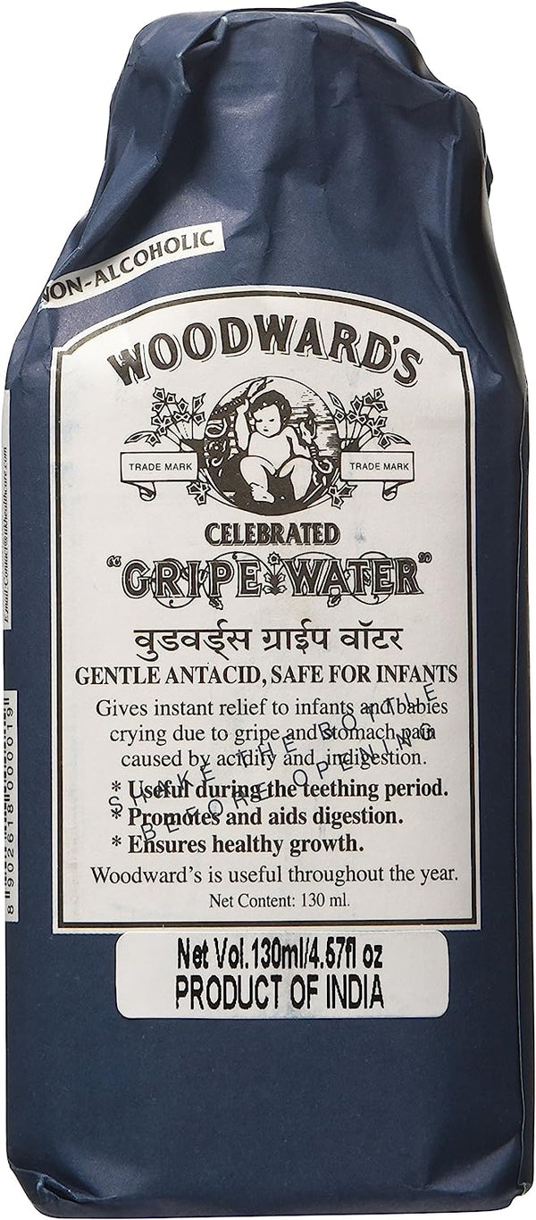 Woodward's Gripe Water 130ml | Provides Relief from Wind and Gripe