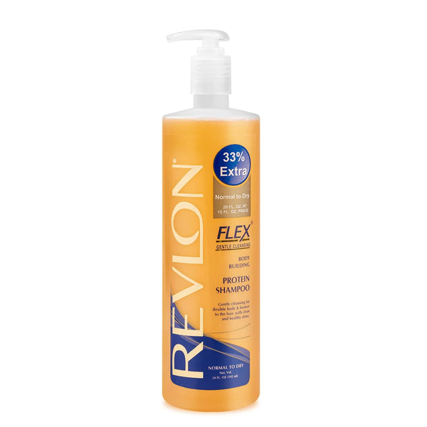 Revlon Flex Gentle Cleansing Shampoo - 20 fl oz (592ml): For Normal to Dry Hair