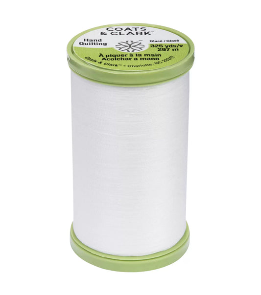 Coats & Clark Dual Duty Plus Hand Quilting Thread, 325-Yards White #S960