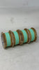 1186- Mint Velvet Bangle Set for Both Hands – Antique Gold Bridal