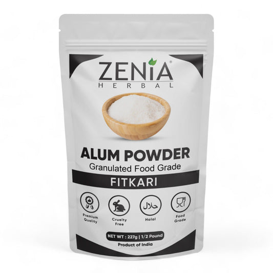 Zenia Alum - Fitakri Powder (Granulated Food Grade)