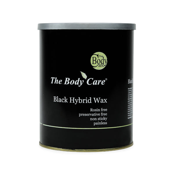 The Body Care Black Hybrid Wax Jar 700g