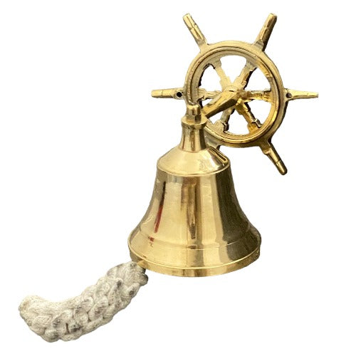 Nautical Hanging Wall Mountable 4" Solid Brass Ship Bell