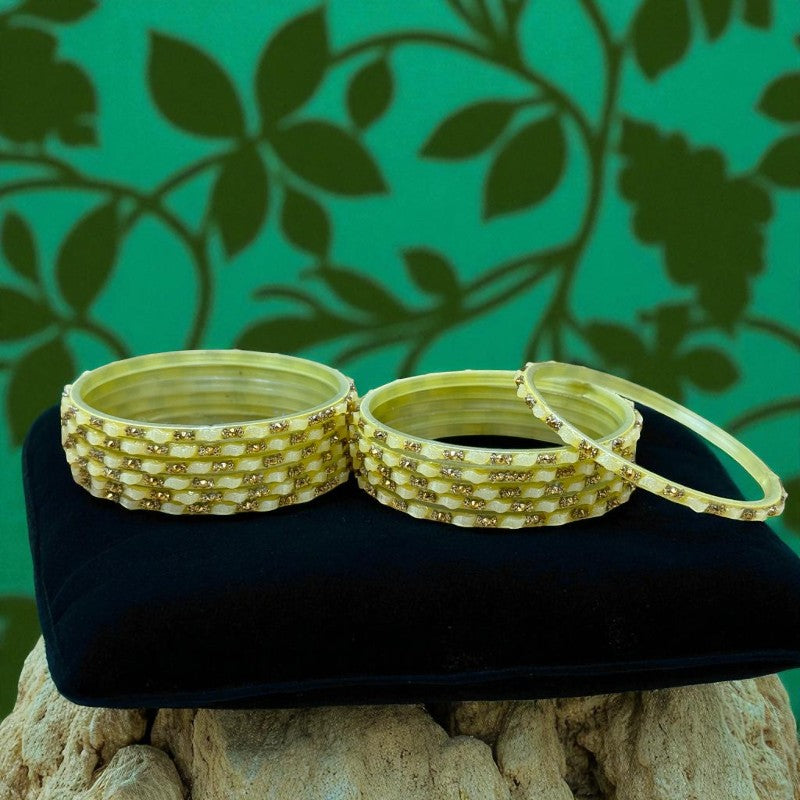 Set  of 12 Pooja - Indian Glass Bangles Churiyan Set various Colors and Sizes MP