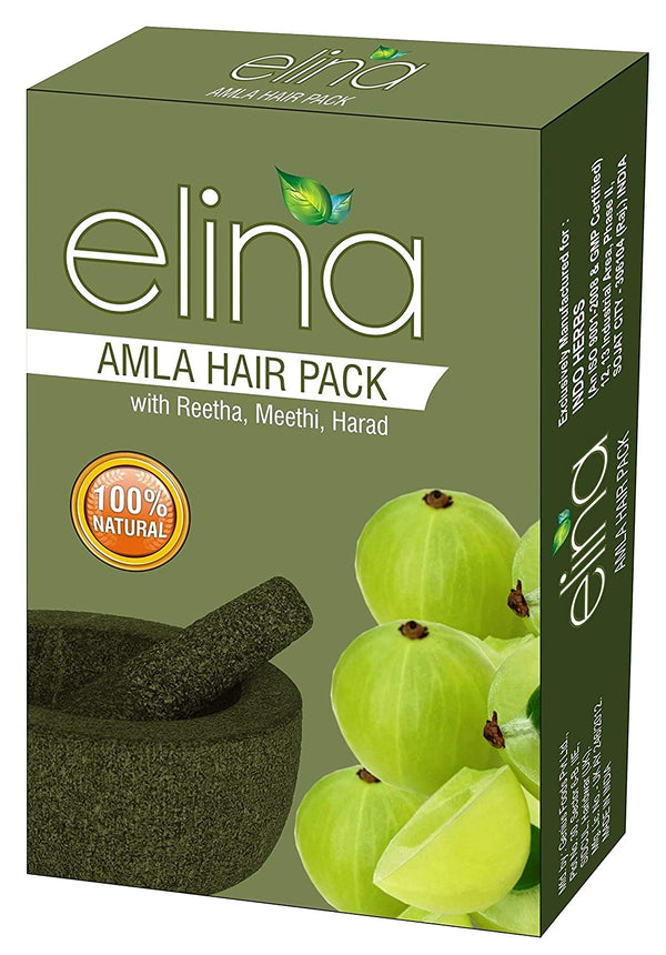 Elina Pure Amla Hair Pack: Revitalize & Strengthen