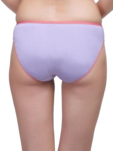 Organic Antimicrobial Anti Fungal Panty Underwear Lavender IMP004B