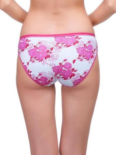 Organic Antimicrobial Anti Fungal Panty Underwear French Rose  ISP030