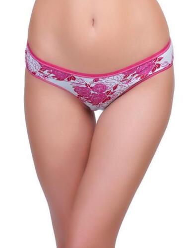 Organic Antimicrobial Anti Fungal Panty Underwear French Rose  ISP030