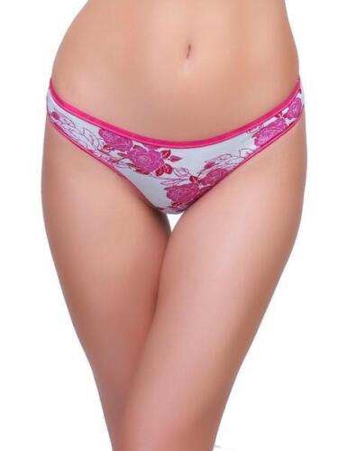Organic Antimicrobial Anti Fungal Panty Underwear French Rose ISP032