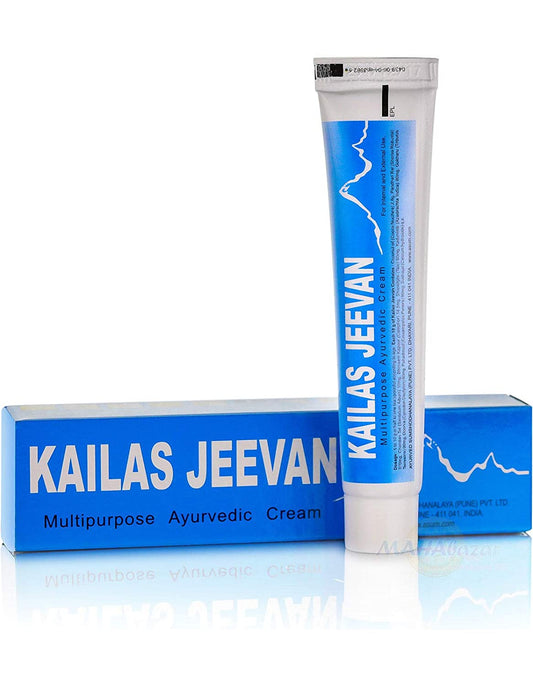 Kailas Jeevan Herbal Cream - 20g: Natural Skin Care