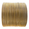 Model #M2 - Plain Smooth Set of 24 Metal Bangles Set - Zenia Creations