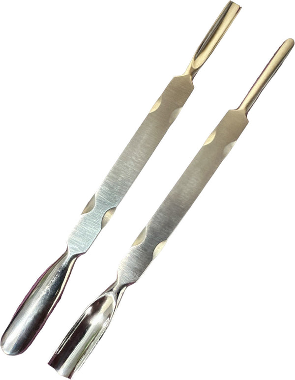 Pack of 3 NP4 - Stainless Steel Cuticle Pusher Remover