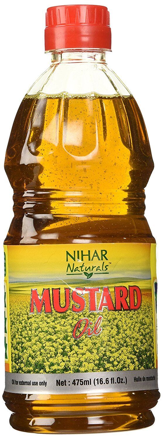 950ML Nihar Naturals Mustard Oil (Brassica Nigra)