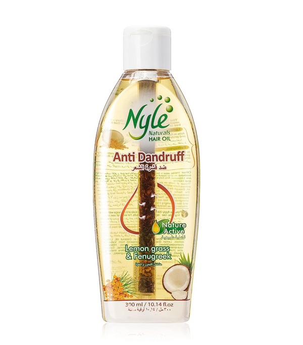 Nyle Hair Oil Anti Dandruff 300ml (10.4 fl oz)