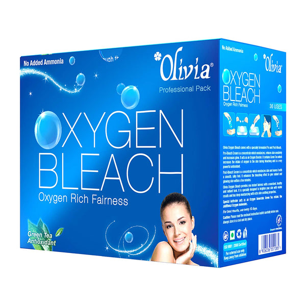 Olivia Oxygen Facial Bleach - Rich Formula, No Added Ammonia