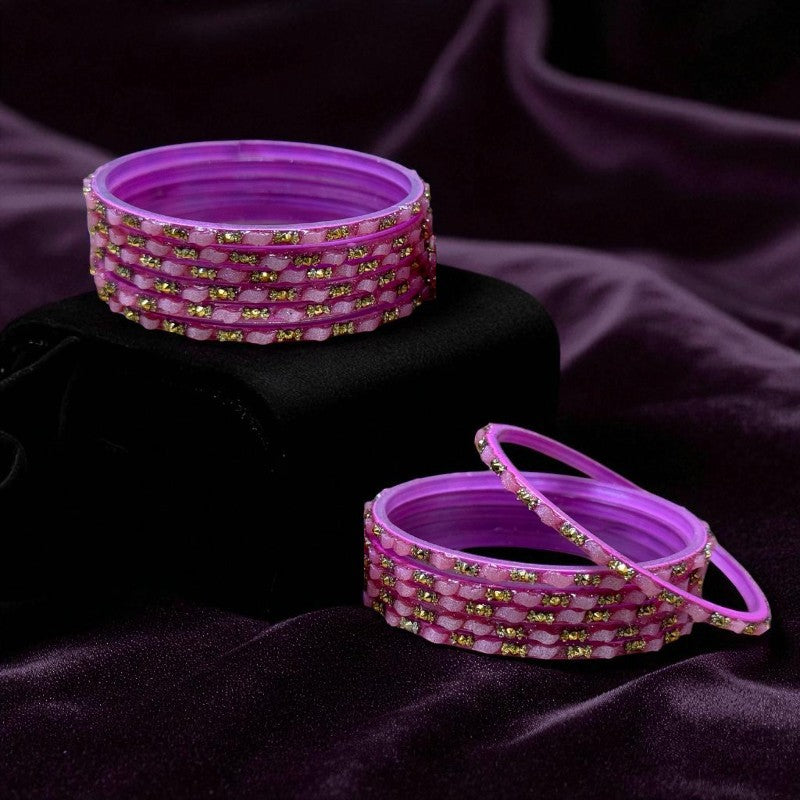 Set  of 12 Pooja - Indian Glass Bangles Churiyan Set various Colors and Sizes MP