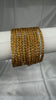 ANML - Gold Finish Stone Studded Bangle Set Traditional Antique