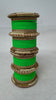 1186- Green Velvet Bangle Set for Both Hands – Antique Gold Bridal
