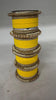 1186- Haldi Yellow Velvet Bangle Set for Both Hands – Antique Gold Bridal