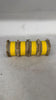 1186- Haldi Yellow Velvet Bangle Set for Both Hands – Antique Gold Bridal