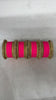 1186- Hot Pink Velvet Bangle Set for Both Hands – Antique Gold Bridal